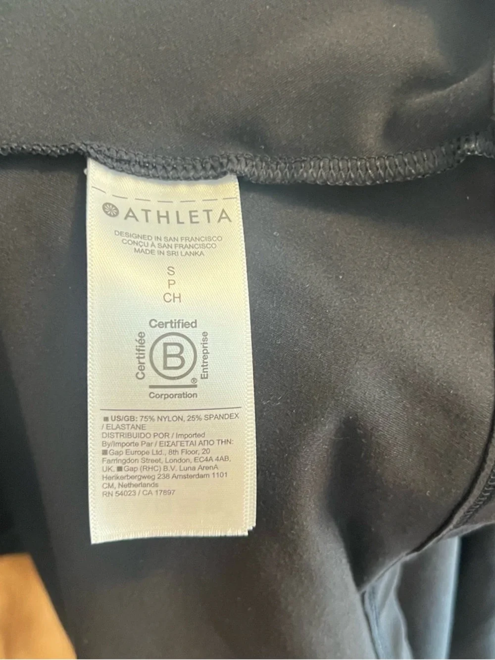 Athleta Black Sleeveless Mini Dress with Pockets - Picture 8 of 8